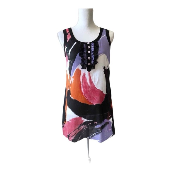 Kensie Multi-Color Sleeveless Shift Dress Size Small​​ - Picture 1 of 5